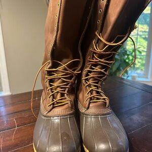 L.L. Bean Brown and Tan Men's Boots